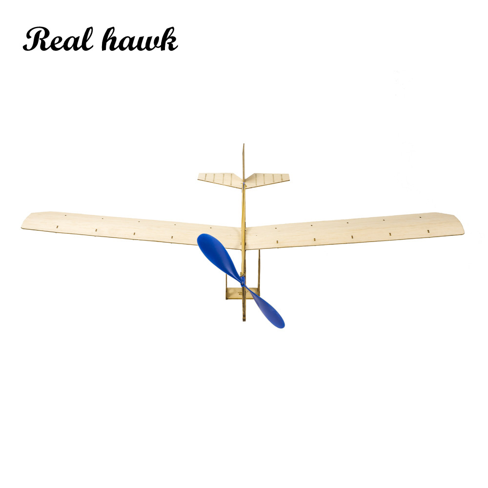 Science Project - Kit aereo alimentato con elastico STEM,