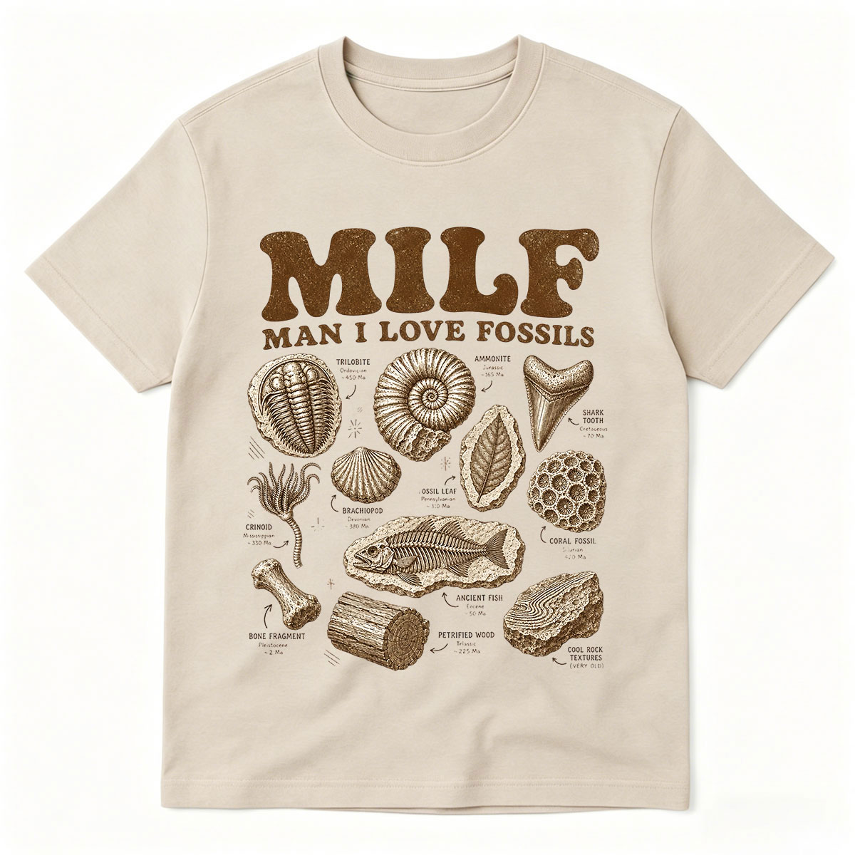 Science Hunter - T-shirt divertente per amanti dei fossili: