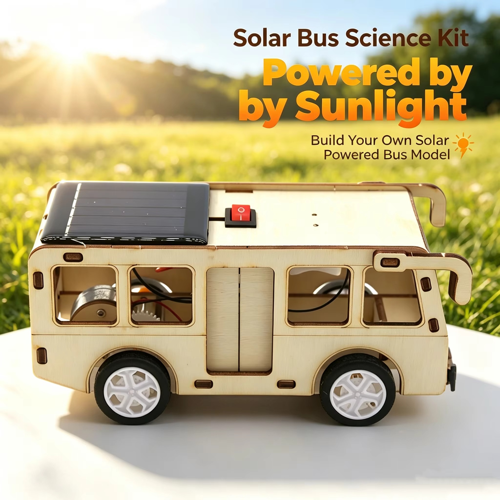 Science Max - Giocattolo Educativo Scientifico a Energia Solare