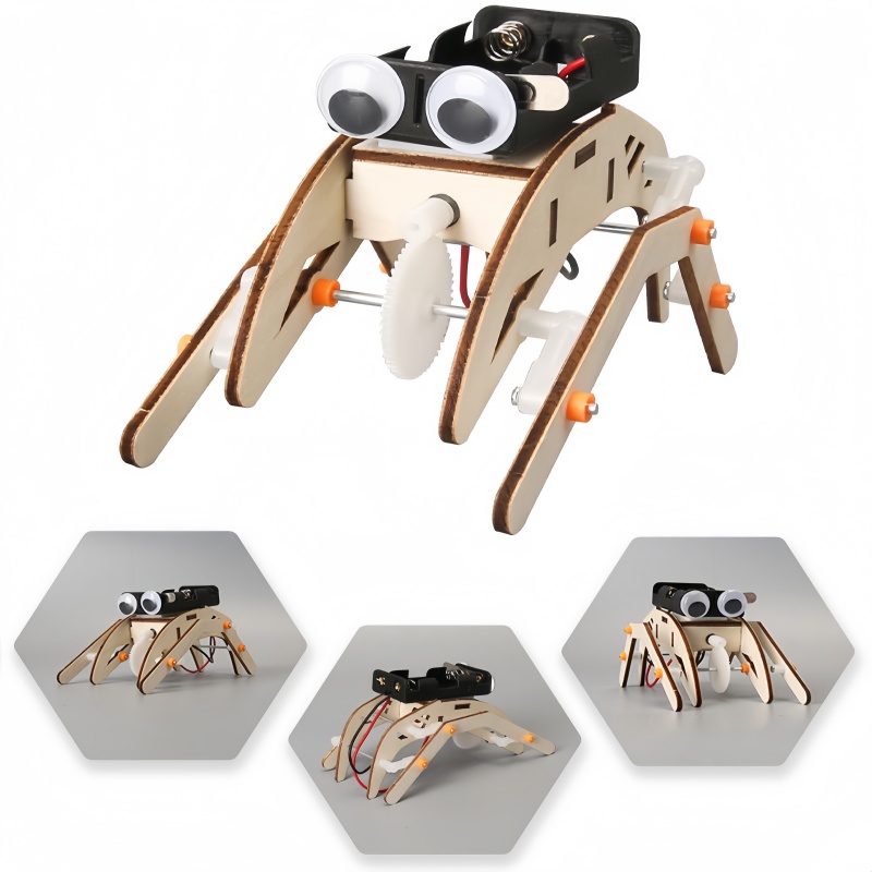 Science Max - Kit di Montaggio Robot Ragno Bionico