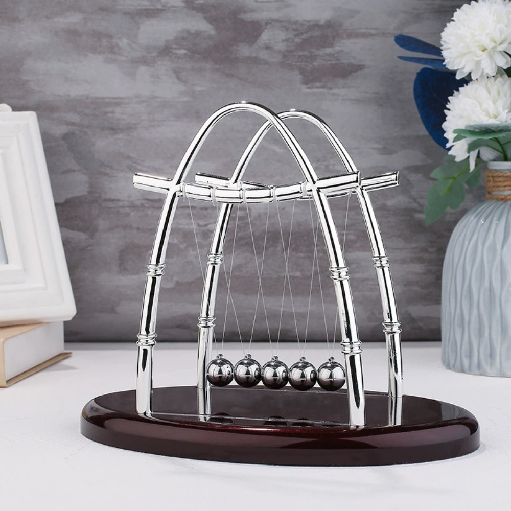 Newton Cradle Large - Culla di Newton con sfere in