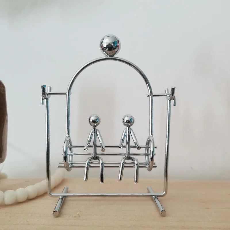 Newton Cradle Large - Amanti Altalena Equilibrio Perpetuo Iron Man