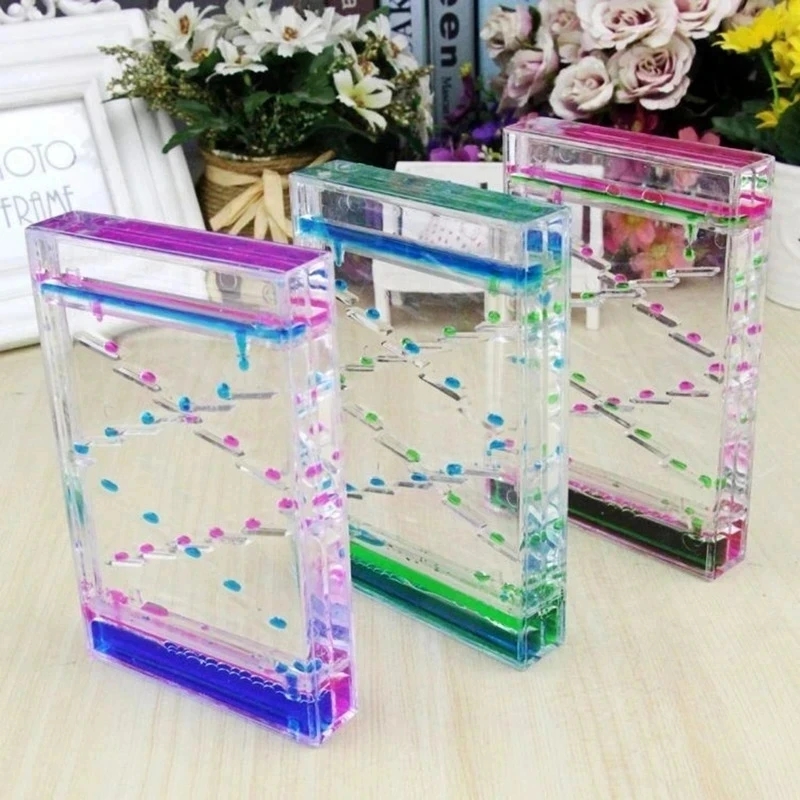 Newton Cradle Large - Colore bicolore clessidra timer scivolo misto