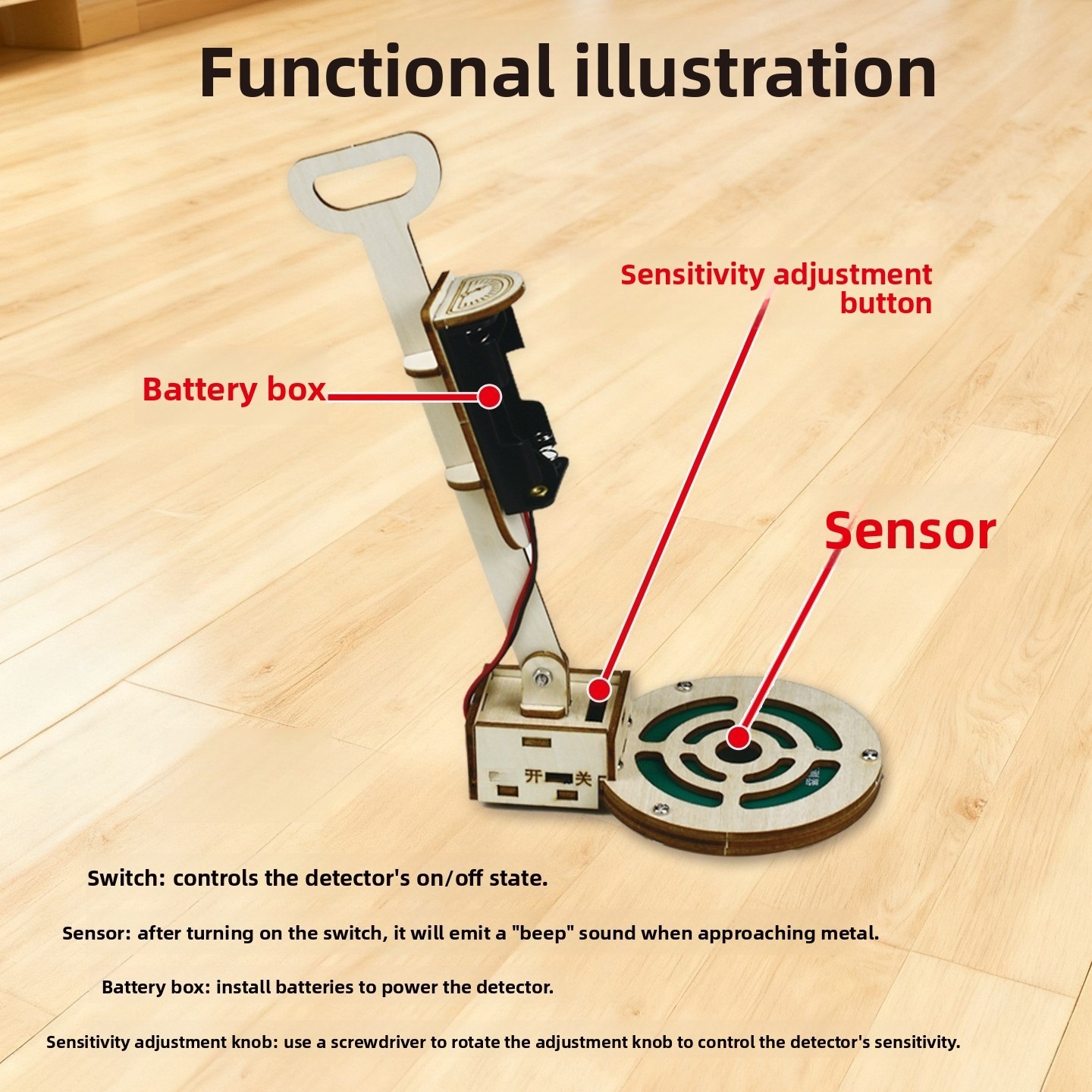 Kit di Montaggio per Rilevator - Science Hobby Kit recensione e prezzo