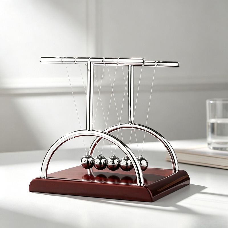 Culla di Newton con sfere in a - Newton Cradle Large recensione e prezzo